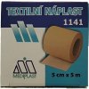 MEDIPLAST Textilná náplasť 1141 5 cm x 5 m, cievka