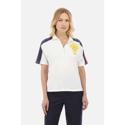 La martina WOMAN POLO S/S PIQUET STRETCH biela