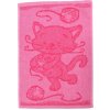 Profod Detský uterák Cat pink, 30 x 50 cm