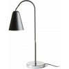 RENDL GARBO stolná lampa čierna/chróm, kĺb, E27, 28W, dizajn moderný
