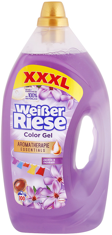 Weisser Riese Color gél Aromatherapie na pranie farebnej bielizne Jasmín &  Jojoba 5 l 100 PD od 23,99 € - Heureka.sk