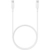 Originálny dátový kábel Samsung EP-DG980BWE USB-C-USB-C 3A 1m biely (Bulk)