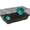 Small Animals Klietka pre m. hlodavce cierna modra 50,5*28*21 cm