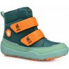 Affenzahn Mid Boot Vegan Comfy Petrol / Orange Bunny zimné barefoot topánky 24 EUR