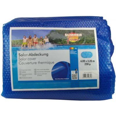 Summer Fun solárná plachta 600x320 cm Modrá