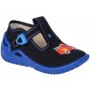Zetpol detské papuče Zapínanie na suchý zips modré
