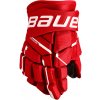 Hokejové rukavice Bauer Supreme M5PRO Red Junior 10 palcov