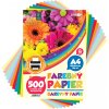 JUNIOR Farebný papier A4 80g 500 listov/10 farieb