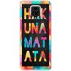 Silikonové pouzdro iSaprio - Hakuna Matata 01 na mobil Xiaomi Redmi Note 9 Pro / Xiaomi Redmi Note 9S (Silikonové odolné pouzdro, kryt, obal iSaprio s motivem Hakuna Matata 01 na mobil Xiaomi Redmi No