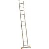 Rebrík Al, P 1 x 14 priečok, 4,10 m, nosnosť 150 kg, ALVE 8114