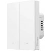 SONOFF ZBM5 SwitchMan Zigbee inteligentný nástenný vypínač, 2-tlačidlo, 80 mm (EU typ) SONOFF-ZBM5-2C-80W-2027