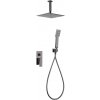 Imex CATANIA podomietkový sprchový set black gun metal GPC061/BGM