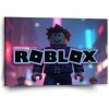 Sablio Obraz ROBLOX Neónové mesto - 60x40 cm