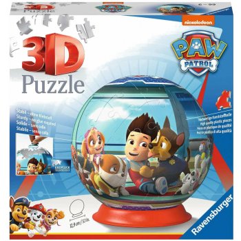 Ravensburger 3D puzzleball Tlapková Patrola 72 ks