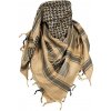 Šatka Palestína so strapcami MFH® – Čierna / khaki