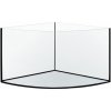 Diversa akvárium sklenené rohové 72x72x50, 152 l