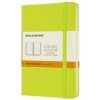 Moleskine Zápisník tvrdé dosky A6 linajkový limetka