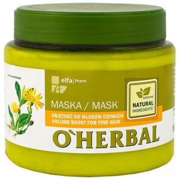 O'Herbal maska pre zväčšenie objemu s arnikovým extraktom 500 ml