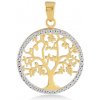 Lillian Vassago Prívesok Strom života v kombinovanom zlate LLV06 GP212YW