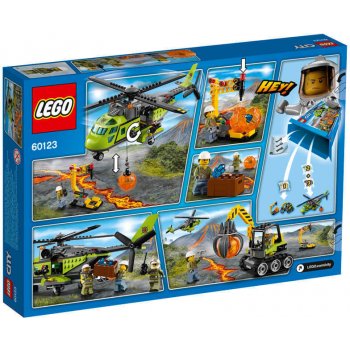 LEGO® City 60123 Sopečná zásobovací helikoptéra