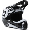 Dětská motokrosová helma Fox Yth V1 Leed Helmet Dot/Ece Black/White vel. YS