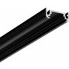 Profil pre LED pásiky, Surface, Čierny matný 4050mm
