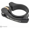 Wolf Tooth sedlová objímka, 36.4 mm, Quick Release, čierna