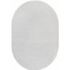Villeroy & Boch Kusový koberec 106048 White ovál, 160x230 ovál, biela, obývacia izba