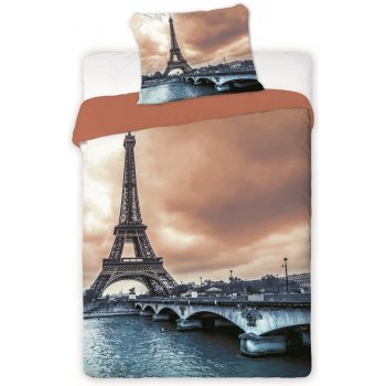 Jerry Fabrics bavlna obliečky fototlač Paríž 2016 140x200 70x90