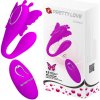 Pretty Love Chimera Couple Vibrator with Remote Control Pink