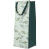 Darčeková taška PAW premium Delicate Twigs (mint), fľaša 12x10x37 cm