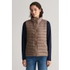 VESTA GANT LIGHT DOWN VEST DESERT BROWN