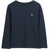 GAP V-SEPT BF LS Top tmavo modrá