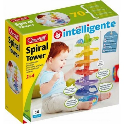 Quercetti Spiral Tower špirálová guľôčková dráha