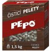 Pelety PE-PO® čistiace 1,5 kg, odstraňovač sadzí do dymovodu, kachlí, komína