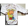 BABY´S WEAR Detské body ANGEL biele