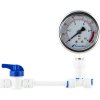 Manometer na meranie tlaku vody - sada