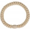 Gumička do vlasov Kknekki Light Beige