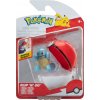 Jazwares Pokémon Clip and Go Poké Ball figurka Squirtle