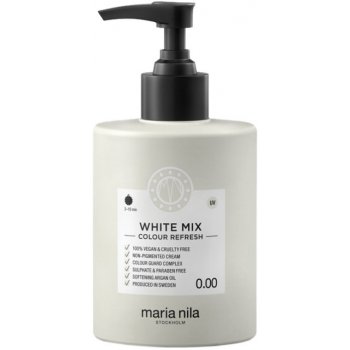 Maria Nila Colour Refresh White Mix 0.00 maska bez farebných pigmentov 300 ml