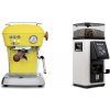 Ascaso Dream PID, Sun Yellow + Rancilio STILE, white