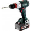 Metabo 602104500 - BS 18 LT Quick - AKU vŕtačka so skrutkovačom, 18V 2x4Ah Li-Power, Nabíjačka ASC 55, metaBOX 145