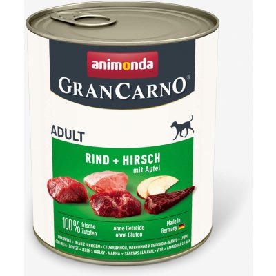 Animonda Gran Carno Adult hovädzie & jeleň & jablko 6 x 800 g