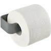 Sivý nástenný kovový držiak na toaletný papier Ume – Zone