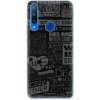Odolné silikónové puzdro iSaprio - Text 01 - Huawei Honor 9X