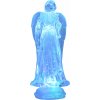 Dekorácia MagicHome Vianoce, Anjel, LED, meniaca farby, s plávajúcimi trblietkami, PE, 3xAAA, 10x25 cm