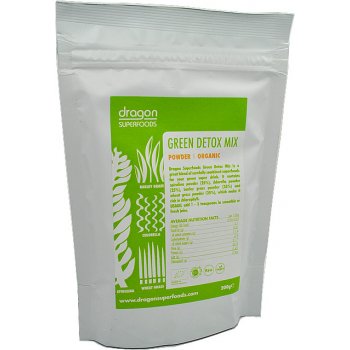 Dragon superfoods Green detox Mix prášok Bio Raw 200 g