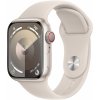 Chytré hodinky Apple Watch Series 9 41mm Cellular Hviezdne biely hliník s hviezdne bielym športovým remienkom - M/L (MRHP3QC/A)