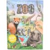 Kreatívny zošit so samolepkami Create Your Zoo