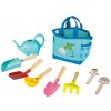 Playtive Dětská taška se zahradním náčiním (světle růžová/modrá)